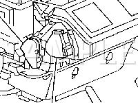 Left Side Of HVAC Housing Diagram for 2003 Buick Park Avenue  3.8 V6 GAS