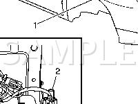 Relay, Switch, Solenoid And Compressor Assembly Diagram for 2003 Buick Rendezvous  3.4 V6 GAS