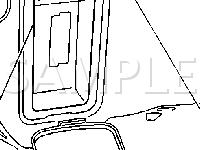 Cargo Area Diagram for 2003 Buick Rendezvous  3.4 V6 GAS
