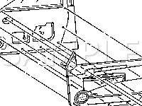 Door Trim Panel Diagram for 2003 Buick Rendezvous  3.4 V6 GAS