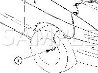 Antilock Brake System Component Views Diagram for 2003 Saturn LW Series  2.2 L4 GAS