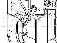 Passenger Compartment,Below the Right Side of the IP Diagram for 2003 Cadillac Seville STS 4.6 V8 GAS