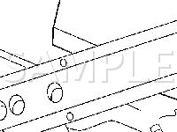 Passenger Compartment, Behind the Rear Seat Diagram for 2003 Cadillac Seville SLS 4.6 V8 GAS