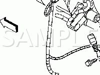 Side of Engine Diagram for 2003 GMC Sierra 2500 HD  6.0 V8 GAS