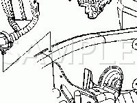 PCM Location Diagram for 2003 GMC Sierra 1500 HD  6.0 V8 GAS