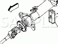 Steering Column Diagram for 2003 GMC Sierra 2500  6.0 V8 GAS
