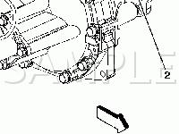 Front Drive Axle Harness Routing Diagram for 2003 GMC Sierra 3500  6.6 V8 DIESEL