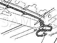 Underneath Rear Of Vehicle Diagram for 2003 Oldsmobile Silhouette  3.4 V6 GAS