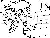 Lower Right Side Of Engine Compartment Diagram for 2003 Oldsmobile Silhouette  3.4 V6 GAS