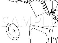 Splice Pack SP-203 and Ground G-203 Diagram for 2003 Chevrolet Silverado 1500  4.8 V8 GAS