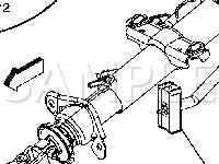 Steering Column Diagram for 2003 Chevrolet Silverado 1500  5.3 V8 FLEX