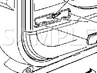 Driver Door Courtesy Lamp Diagram for 2003 Chevrolet Silverado 1500  5.3 V8 FLEX