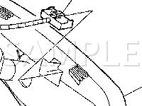 Inside Rearview Mirror Diagram for 2003 Chevrolet Silverado 1500  5.3 V8 FLEX