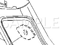 Left Door Panel Diagram for 2003 Chevrolet Silverado SS 6.0 V8 GAS