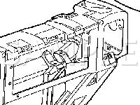 Center of the I/P-Accessory Switches Diagram for 2003 Chevrolet Suburban 1500  5.3 V8 GAS