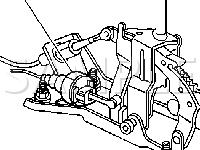 A/T Shift Lock Control Diagram for 2003 Pontiac Sunfire  2.2 L4 GAS