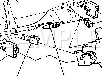 Under the Steering Column Diagram for 2003 Pontiac Sunfire  2.2 L4 GAS