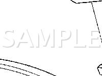 Master Window Switch Lead Diagram for 2003 Pontiac Sunfire  2.2 L4 GAS