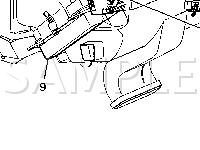 HVAC Component Views Diagram for 2003 Saturn VUE  3.0 V6 GAS