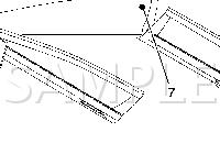 Ground And Ground Splice Pack Locations Diagram for 2003 Saturn VUE  3.0 V6 GAS
