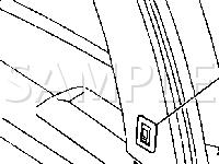 Door Lock Switch-Rear Cargo Diagram for 2003 Chevrolet Tahoe  5.3 V8 GAS