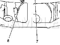 Engine Components Diagram for 2003 Chevrolet Tracker  2.5 V6 GAS