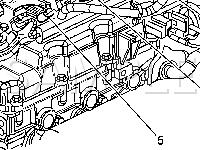 Engine w/Air Duct Removed Diagram for 2003 Chevrolet Trailblazer EXT 4.2 L6 GAS