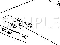 Inflatable Restraint Electronic Frontal Sensor Diagram for 2003 Chevrolet Trailblazer  4.2 L6 GAS