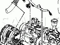 Left Of Engine Diagram for 2003 Chevrolet Trailblazer EXT 5.3 V8 GAS