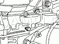 Left Of Engine Diagram for 2003 Chevrolet Trailblazer EXT 5.3 V8 GAS
