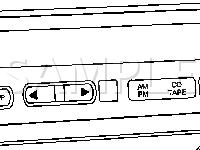 Overhead Console Controls Diagram for 2003 Chevrolet Venture  3.4 V6 GAS