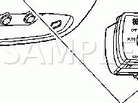 Rear Overhead Console Diagram for 2003 GMC Yukon XL 1500  5.3 V8 FLEX