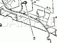 Liftgate Components Diagram for 2003 GMC Yukon XL 1500  5.3 V8 FLEX