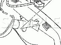Inside Rearview Mirror Diagram for 2003 GMC Yukon Denali 6.0 V8 GAS