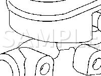 Brake Fluid Level Switch Diagram for 2004 Oldsmobile Alero  2.2 L4 GAS