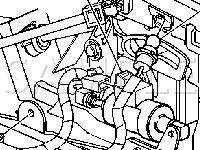 Shift Lock Control Component Views Diagram for 2004 Oldsmobile Alero  2.2 L4 GAS