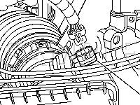 Left Top Of The Engine Diagram for 2004 Oldsmobile Alero  3.4 V6 GAS