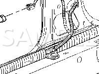 Door Ajar Switch Diagram for 2004 Oldsmobile Alero  3.4 V6 GAS