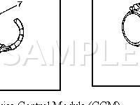 Engine/Center of Front Dash Wiring Diagram for 2004 Chevrolet Astro  4.3 V6 GAS