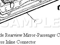 Driver Door  Diagram for 2004 Chevrolet Avalanche 2500  8.1 V8 GAS