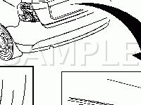 CHMSL And License Lamps Diagram for 2004 Chevrolet Aveo LS 1.6 L4 GAS