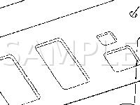 Inside Air Temperature Sensor Assembly Diagram for 2004 Chevrolet Blazer  4.3 V6 GAS