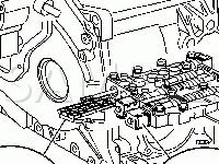 Automatic Transmission Electronic Components Diagram for 2004 Pontiac Bonneville GXP 4.6 V8 GAS