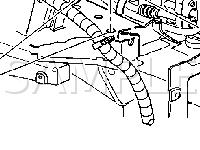 Engine Compartment, In The Right Front Side Diagram for 2004 Pontiac Bonneville SE 3.8 V6 GAS