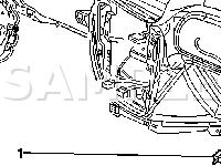 IP Compartment Lamp Diagram for 2004 Oldsmobile Bravada  4.2 L6 GAS