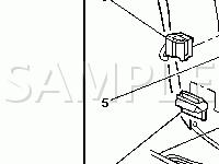 Body Control System Components Diagram for 2004 GMC Canyon  2.8 L4 GAS