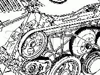 Engine Controls Components Diagram for 2004 GMC Canyon  3.5 L5 GAS