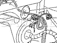 Left Rear Of Engine Compartment Diagram for 2004 Chevrolet Cavalier  2.2 L4 GAS
