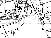 Left Side Of The Instrument Panel Diagram for 2004 Chevrolet Cavalier  2.2 L4 GAS