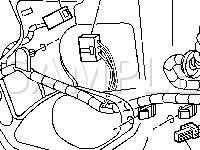 LR Door Diagram for 2004 Chevrolet Cavalier  2.2 L4 GAS